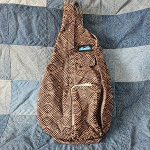 Large KAVU Rope Bag - Sling Pack for Hiking, Camping, and Commuting
